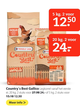 Boerenbond Country's Best Gallico aanbieding