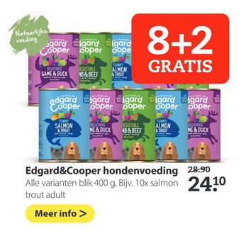 Boerenbond Edgard&Cooper hondenvoeding aanbieding