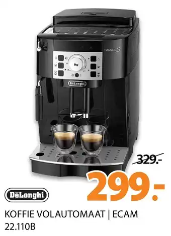 Expert DeLonghi Koffie volautomaat | ECAM 22.110B aanbieding