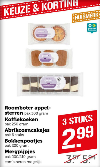 Coop Diverse koeken aanbieding