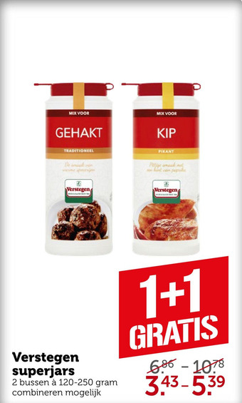 Coop Verstegen superjars aanbieding