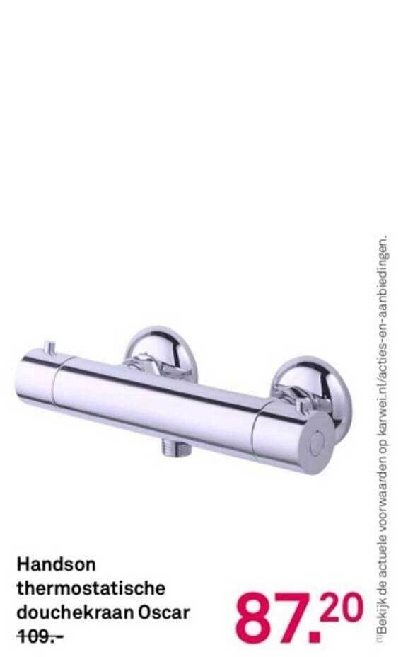 Handson thermostatische douchekraan oscar aanbieding bij Karwei