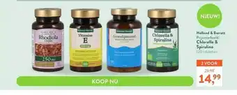 Holland & Barrett Holland & barrett chlorella & spirulina aanbieding