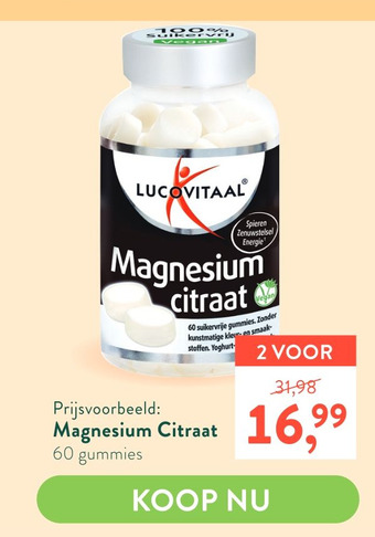 Holland & Barrett Magnesium Citraat aanbieding