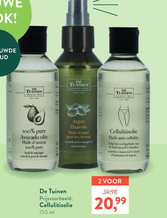 Holland & Barrett Cellulitisolie aanbieding