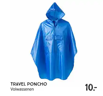 Xenos Travel poncho aanbieding