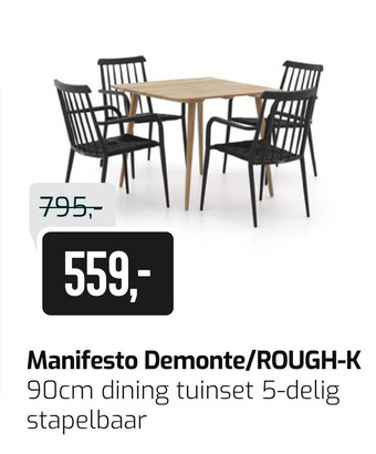 Kees Smit Manifesto Demonte/ROUGH-K aanbieding