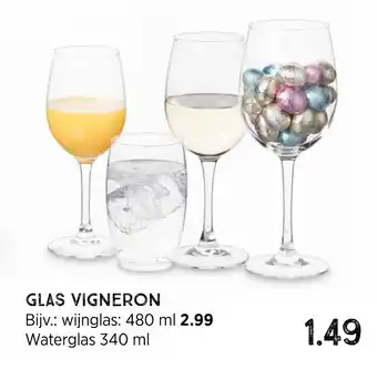 Xenos Glas Vigneron aanbieding