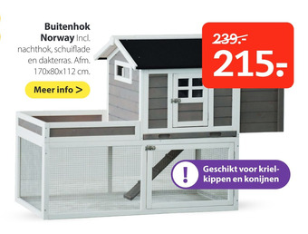 Pets Place Buitenhok Norway aanbieding