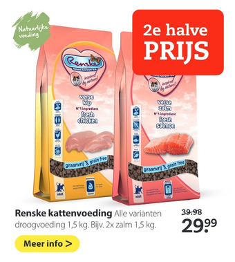 Pets Place Renske kattenvoeding aanbieding