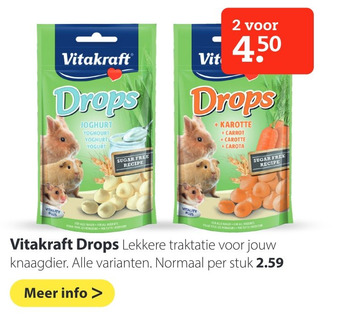 Pets Place Vitakraft Drops aanbieding