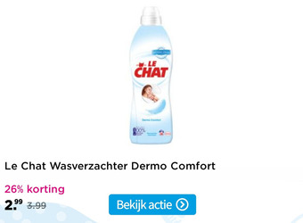 Plein.nl Le Chat Wasverzachter Dermo Comfort aanbieding