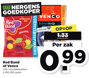 PLUS Red Band of Venco aanbieding