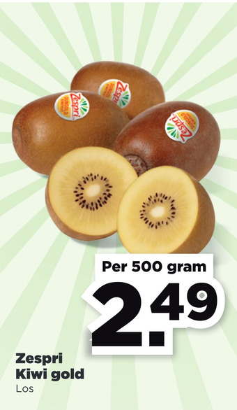 PLUS Zespri Kiwi gold IW aanbieding