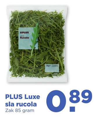 PLUS PLUS Luxe sla rucola aanbieding