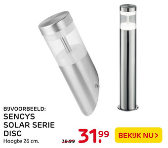 Praxis SENCYS SOLAR SERIE DISC aanbieding