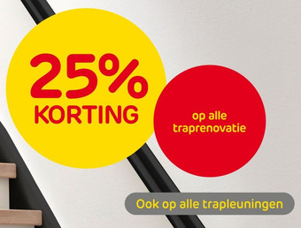 Praxis op alle traprenovatie aanbieding