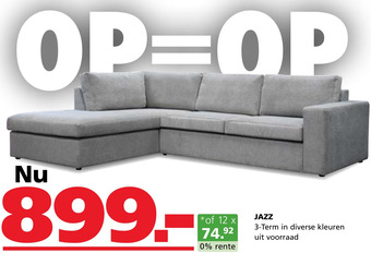 Seats and Sofas JAZZ aanbieding