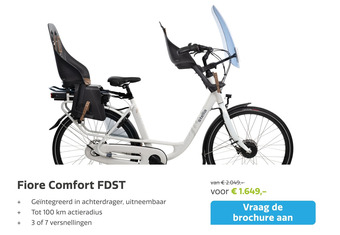 Stella fietsen Fiore Comfort FDST aanbieding