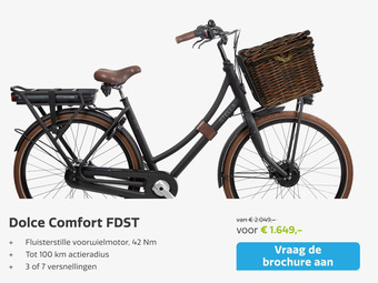 Stella fietsen Dolce Comfort FDST aanbieding