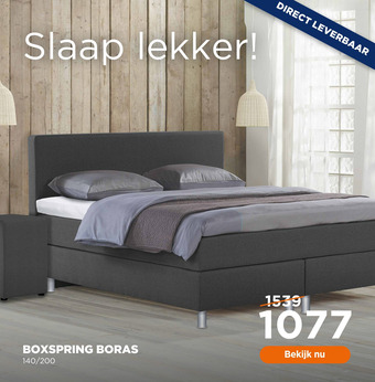 TotaalBED Boxspring Boras aanbieding