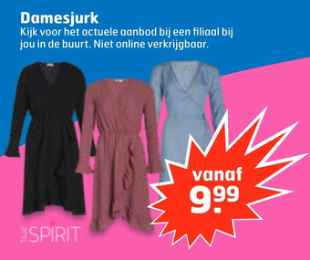 Trekpleister Damesjurk aanbieding