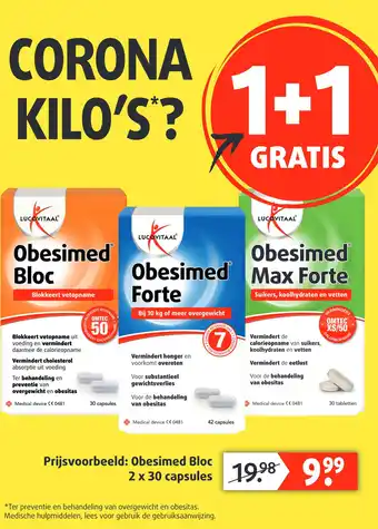 Lucovitaal Obesimed bloc aanbieding