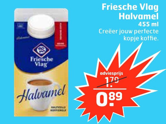 Trekpleister Friesche Vlag Halvamel aanbieding