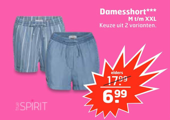 Trekpleister Damesshort aanbieding