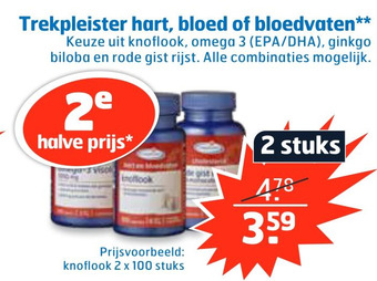 Trekpleister Trekpleister hart, bloed of bloedvaten aanbieding