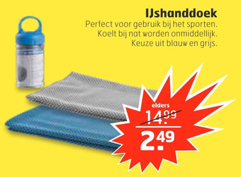 Trekpleister IJshanddoek aanbieding