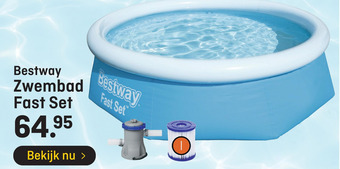 Hubo Bestway Zwembad Fast Set aanbieding