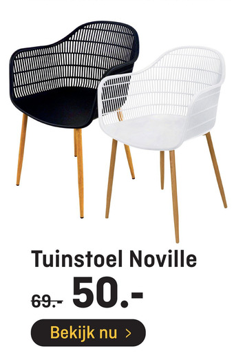 Hubo Tuinstoel Noville aanbieding