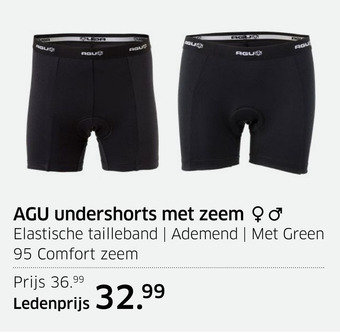 ANWB AGU undershorts met zeem aanbieding