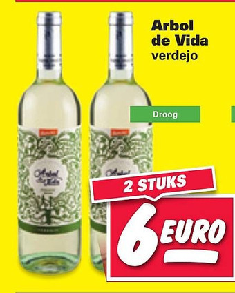 Nettorama Arbol de Vida verdejo aanbieding