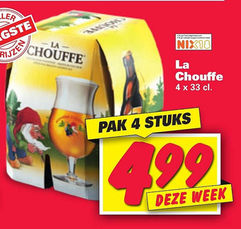 Nettorama La Chouffe aanbieding