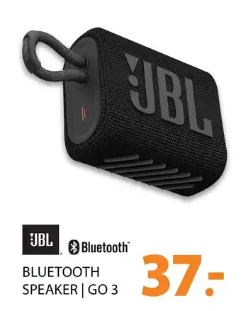 Expert JBL Bluetooth speaker | GO 3 aanbieding