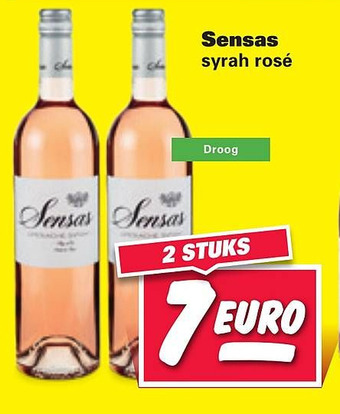 Nettorama Sensas syrah rosé aanbieding