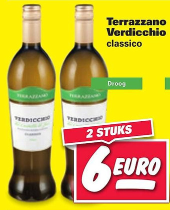 Nettorama Terrazzano Verdicchio classico aanbieding