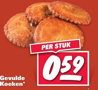 Nettorama Gevulde Koeken aanbieding