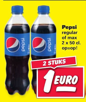 Nettorama Pepsi aanbieding