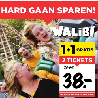 Vomar Voordeelmarkt Walibi tickets aanbieding