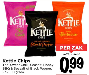 Vomar Voordeelmarkt Kettle Chips aanbieding