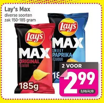 Lekker Makkelijk Lay's max aanbieding