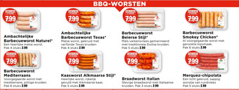 Vomar Voordeelmarkt Bbq-Worsten aanbieding