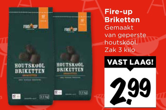 Vomar Voordeelmarkt Fire-up Briketten aanbieding