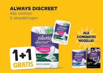 Jumbo Always discreet aanbieding