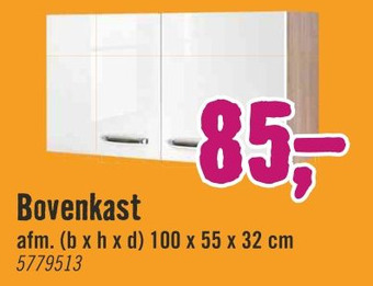 Hornbach Keukenprogramma "Valero" Bovenkast aanbieding