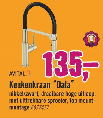 Hornbach Keukenkraan "Dala" aanbieding