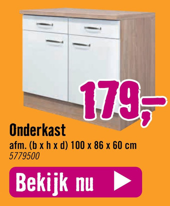 Hornbach Onderkast aanbieding